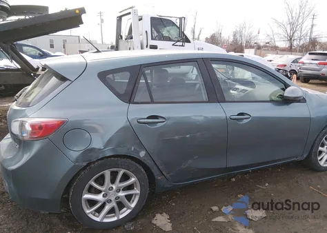 2012 Mazda Mazda3 S Touring z USA, uszkodzony, nr VIN JM1BL1L67C1505134